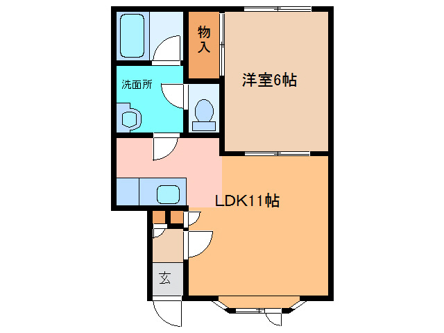 DEARハイムの間取り