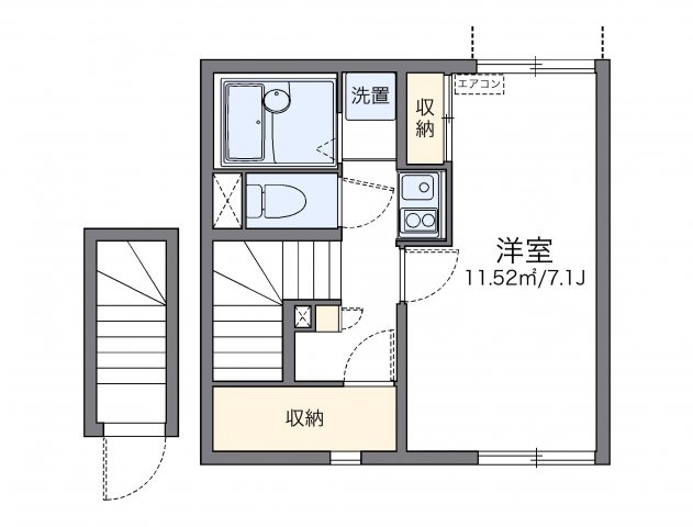 代表的な間取のため実際の間取とは異なる場合があります