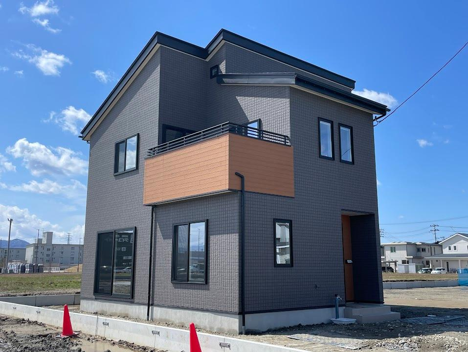 鶴岡市北茅原町建売住宅【Ｚ空調】の外観|現地外観写真。内覧予約受付中！