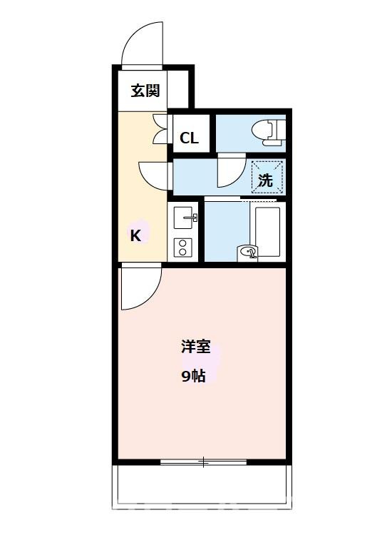 ベルトピア坂出Ⅱの間取り