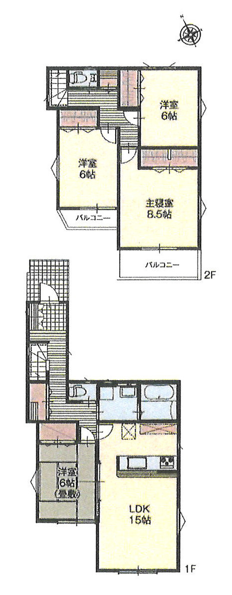 平塚市平塚３丁目　新築戸建　全15邸14号棟