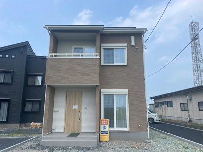 【駐車場】 | 山形市長苗代新築建売【Ｚ空調】 | 現地外観写真。内覧予約受付中！