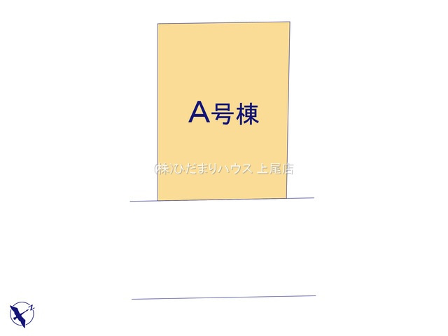 伊奈町栄4丁目　新築戸建　ハートフルAの区画図