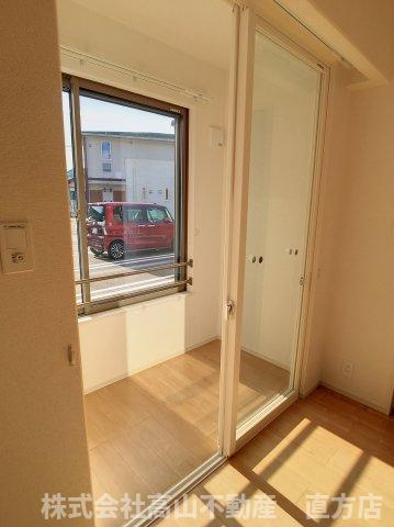 プリムヴェール　Ｂのバルコニー