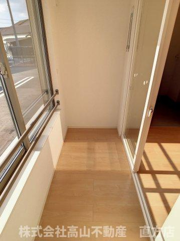 プリムヴェール　Ｂのバルコニー