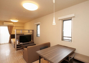 パークアクシス心斎橋の居間・リビング