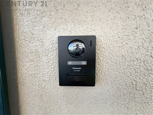 玄関前インターフォン