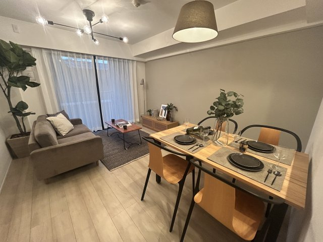 ライオンズマンション京町のエントランス