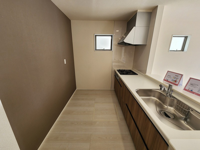 小牧市小木３丁目　新築戸建　６号棟のキッチン|お料理しやすいキッチンです