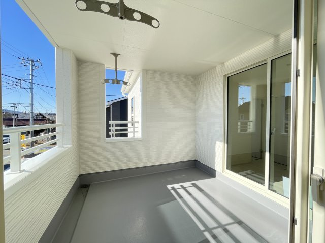 藤岡市藤岡第34（全4棟）4号棟のバルコニー