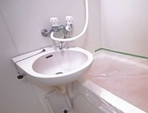 ベルゲンハイツ明石の洗面所