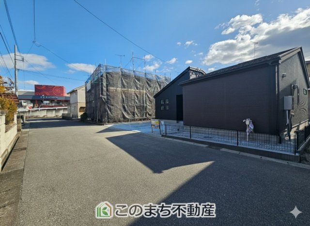 グラファーレ宇都宮市雀の宮4期の前面道路含む現地写真|前面道路含む現地写真