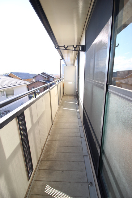 ルミエールFのバルコニー