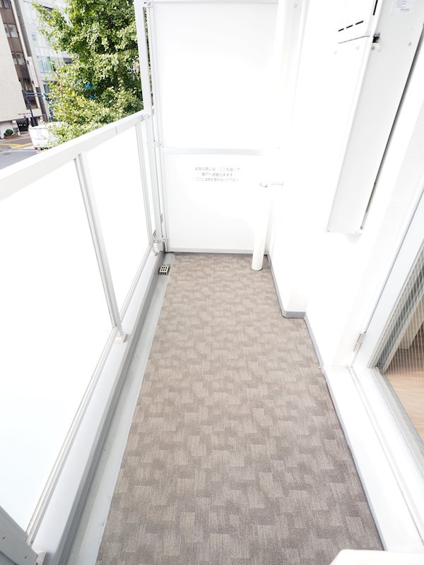 レジディア文京本郷Ⅲのバルコニー|※写真は同タイプの別室になります