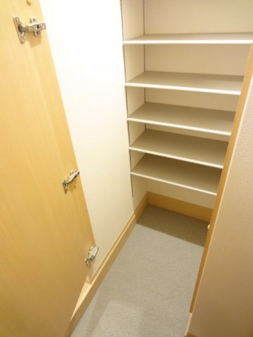 熊本市南区御幸笛田３丁目のアパートの収納