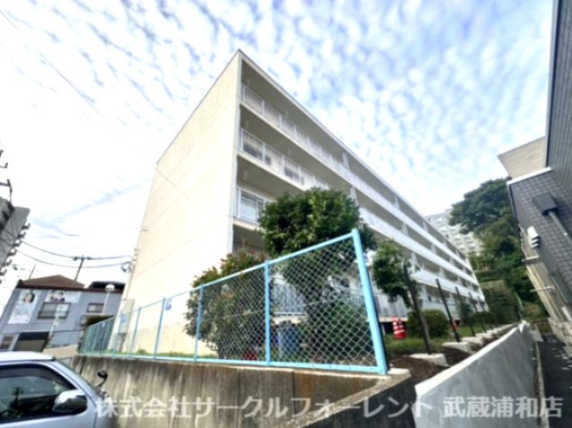 浦和白幡東中層住宅の外観|外観は落ち着いています