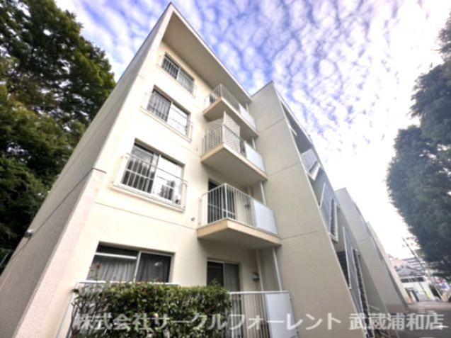 浦和白幡東中層住宅の外観|外観もきれいです