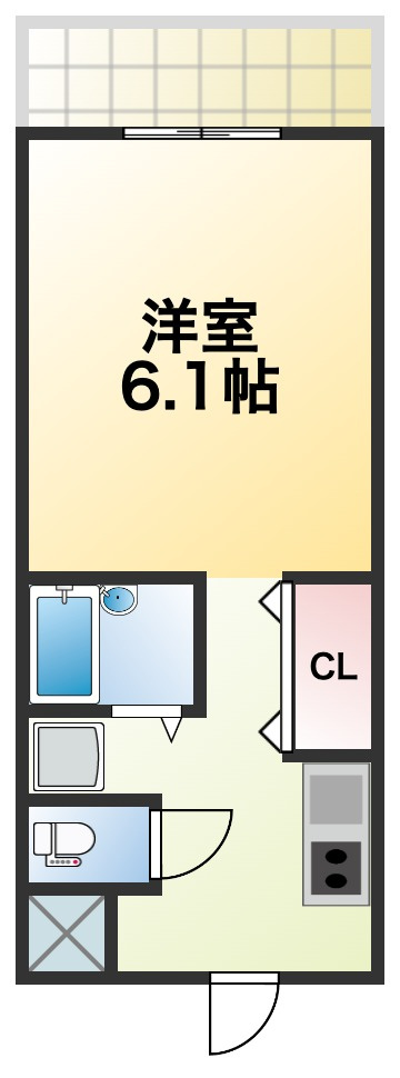 セラ玉出ウェストの間取り