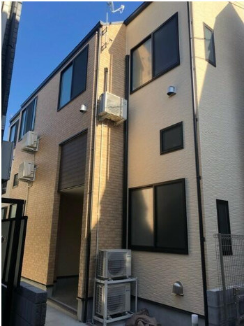 豊島区千早１丁目のアパートの外観