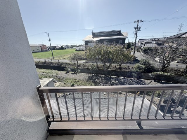 藤枝市　稲川　中古住宅　３LDKのバルコニー