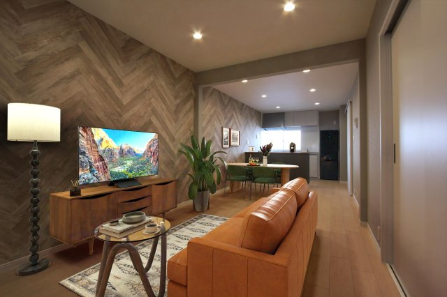 メゾンドFの居間・リビング