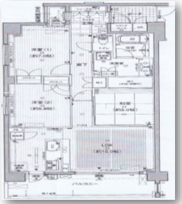 【間取り】 | K51314-ｱｳﾙｸﾞﾗﾝ北山