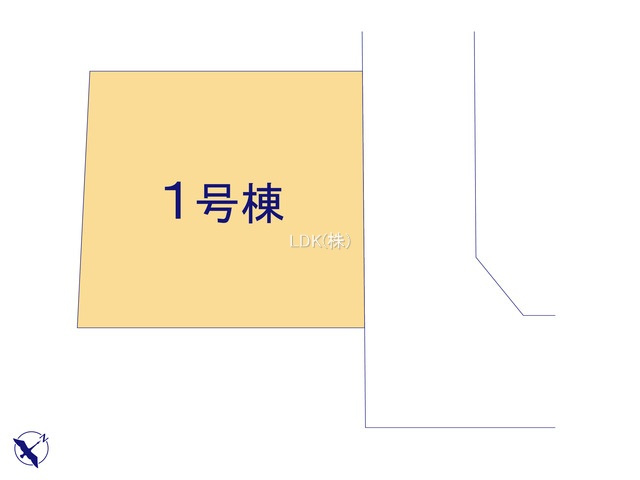 【区画図】 | 新築戸建／ふじみ野市西１丁目（全1棟）