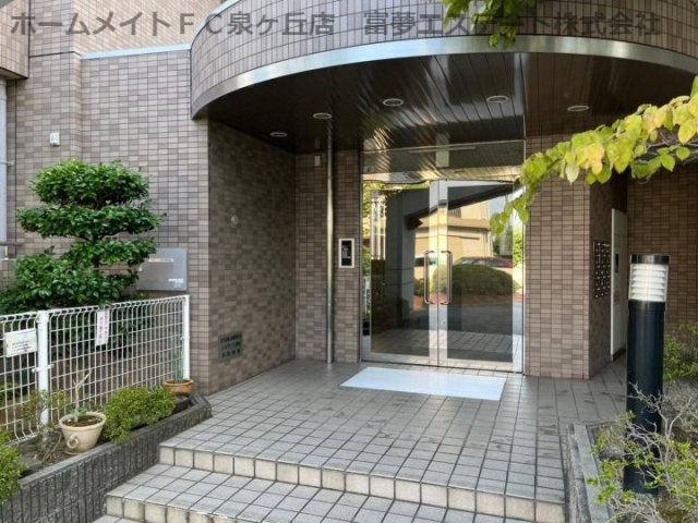 レジデンス赤阪のエントランス|オートロック付き