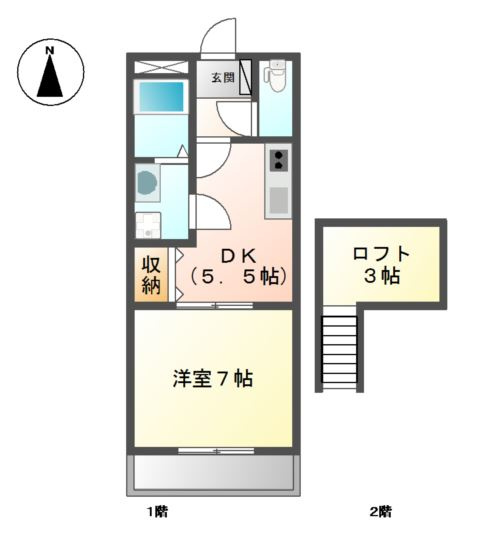 ルミエールの間取り