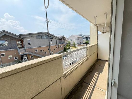 エクセル富貴ノ台のバルコニー