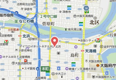 【地図】 | ルーエ天満橋
