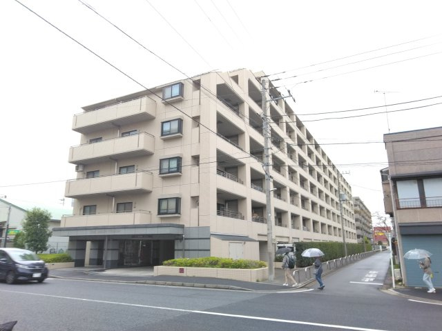 ライオンズマンション京町の外観|外観は落ち着いています