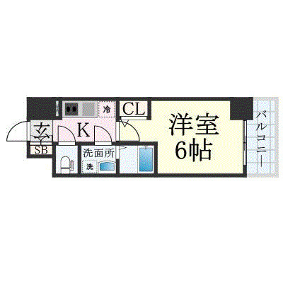 【間取り】 | エスリード弁天町桜通レジデンス