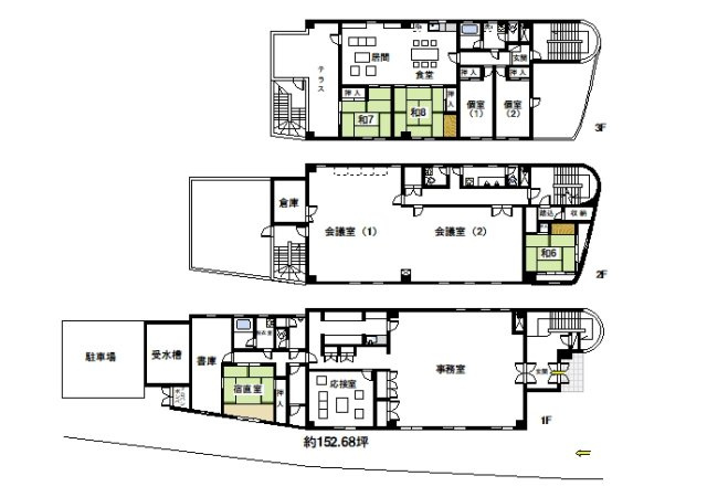 法華寺町ビルの間取り