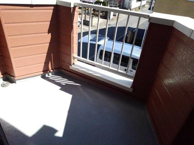 ペアハウスヒロセＤのバルコニー|バルコニー