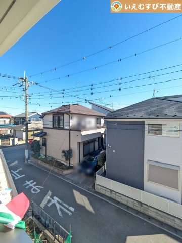 Cradle garden　鴻巣市北新宿第3の展望|高い建物が無く開放感のある展望
バルコニーからの展望も開けていて閑静な住宅地が望めます。日当りも良いですね♪