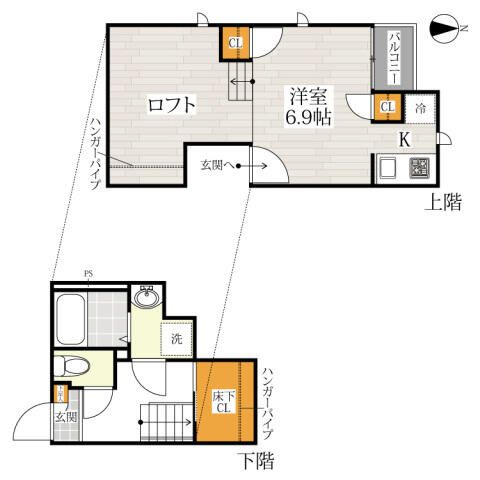 ＣＢ大和田セレーヌの間取り