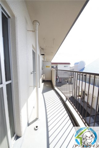 第一イワサキビルのバルコニー