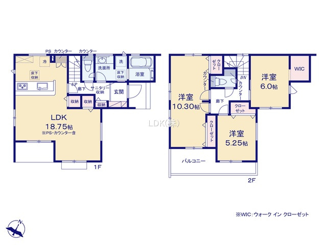 【間取り】 | 新築戸建／ふじみ野市亀久保（全1棟）