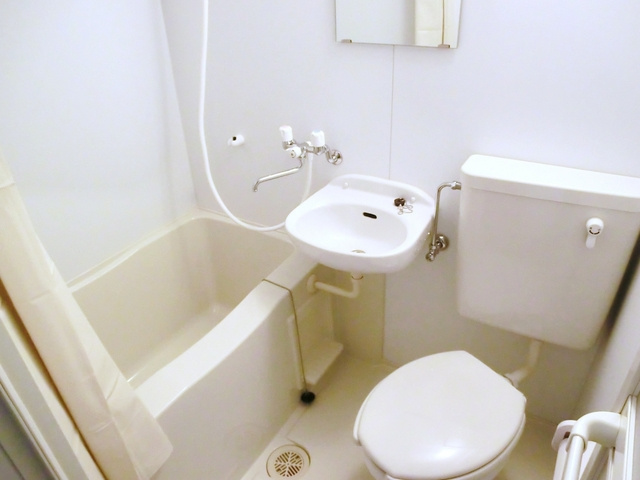 ０５ハイムⅡの浴室|きれいな3点ユニットバスです♪