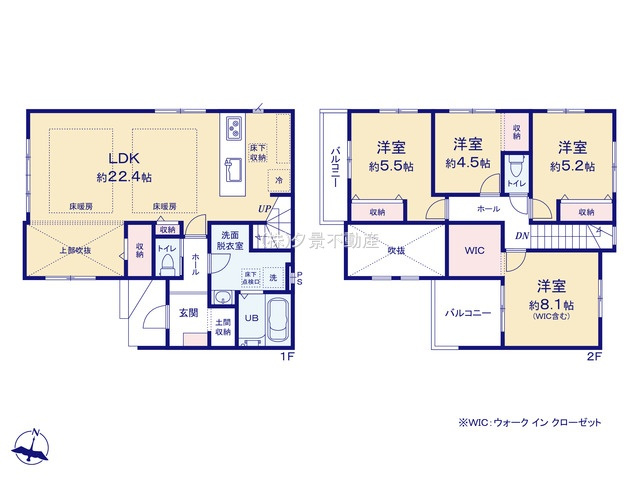  | 《仲介手数料無料》浦和区瀬ヶ崎４丁目9-5(1号棟)新築一戸建てKEIAI GRACE