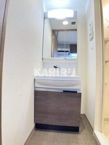 プレサンス玉造駅前の洗面所