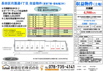 【地図】 | 長田区苅藻通4丁目_売土地（一部底地権含）