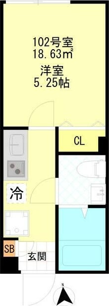 ＣＦジオーレ小岩クレストの間取り