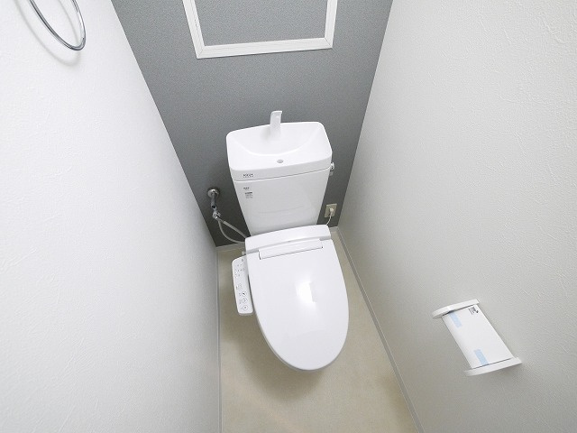 ノバ学園前Ⅲ番館のトイレ|シンプルで使いやすいトイレです