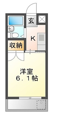 マンションMIKAWAの間取り