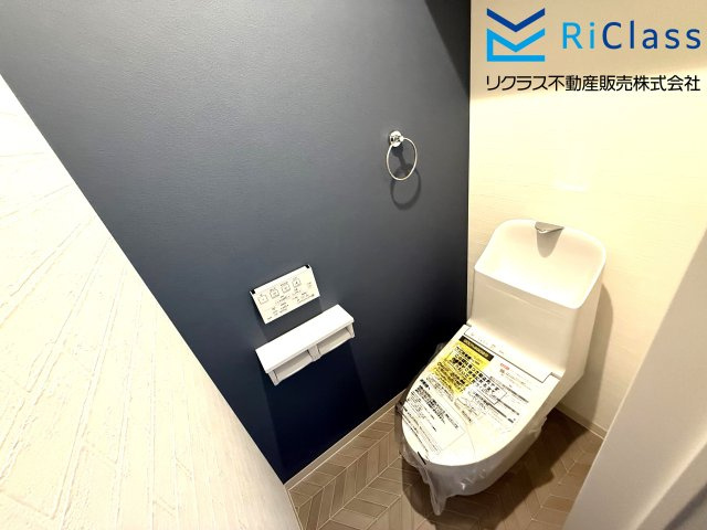 新築戸建　神戸市長田区苅藻通2丁目8のトイレ|１階のトイレです