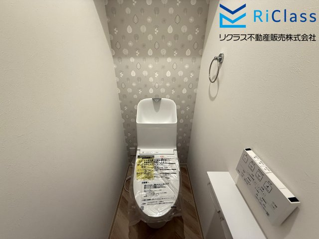 新築戸建　神戸市長田区苅藻通2丁目8のトイレ|2階のトイレです