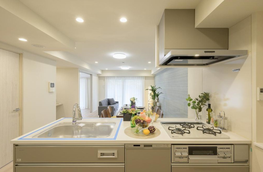 レールシティ十条清水坂公園のキッチン