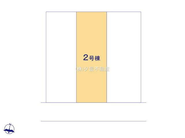 【区画図】 | 《仲介手数料無料》北区東大成町２丁目317-1(2号棟)新築一戸建てブルーミングガーデン | 撮影日 2025年10月6日 14:50 晴れ